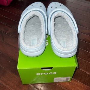 NWT Fur Lined Crocs
